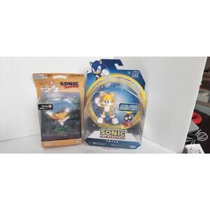Sonic the Hedgehog TOTAKU Collection First Edition And Tails Go Sega Jakks